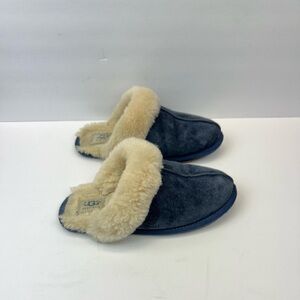 UGG Scuffette Women's Water Resistant Slide Slippers Blue Size 7